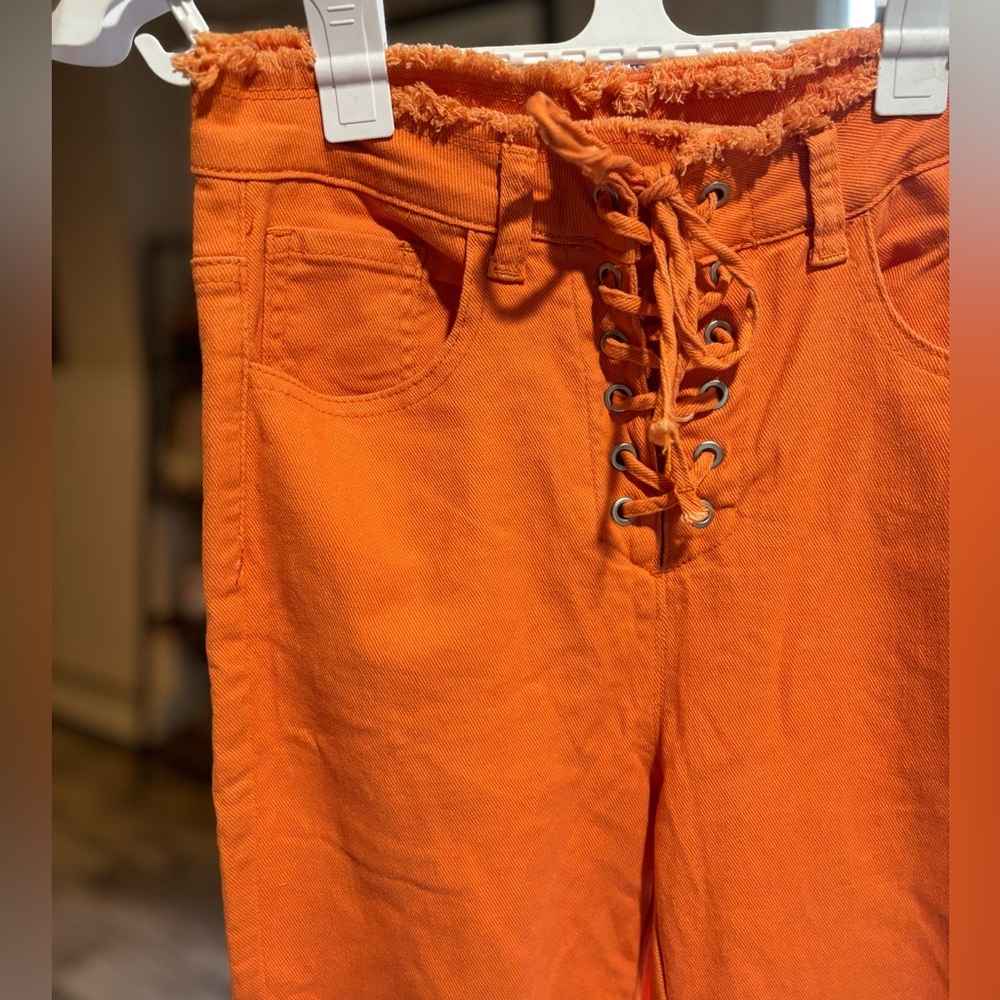 NOWT SHEIN Orange Jeans